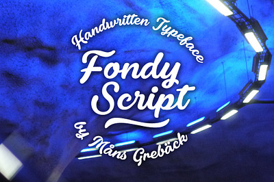 Fondy Script animation branding design graphic design icon illustration illustrator minimal typography vector