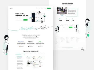 Paymo Homepage 2020 invoicing paymo project management time tracking website