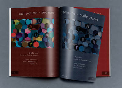 Seasons Collection design magazine