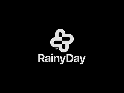 Rainy Day Mental Health brand design brand identity branding clean design flat geometric identity identitydesign illustrator lockup logo logomark logotype mark minimal monochromatic timeless typography vector