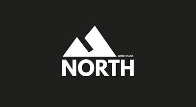 North Games Logo logo logotype typography