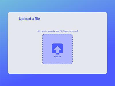 Daily UI 31 daily ui daily ui 31 daily ui challange file upload ui ui design