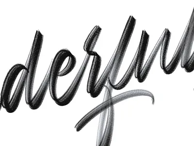 Calligraphy Details details lettering procreate textures