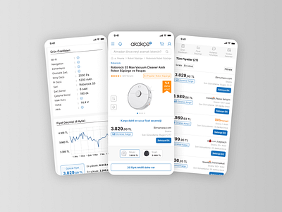 Akakçe Redesign app design creative ecommerce mobile mobile design online shop online store product shop ui ux design