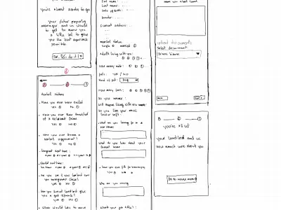 On boarding process app design branding design realestate