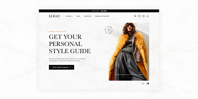 Personal style guide design ui web website