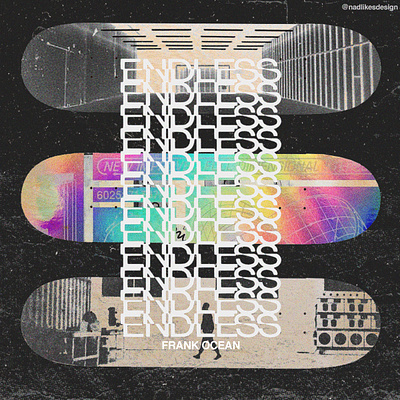 Endless - Frank Ocean design illustration