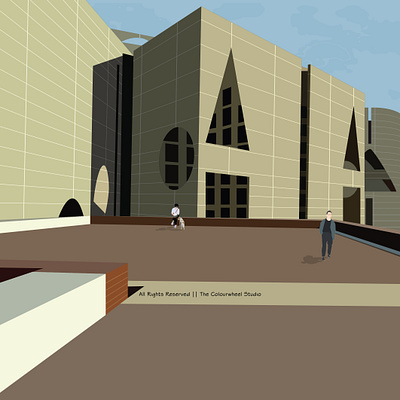 National Parliament Building || Louis Kahn & Muzharul Islam architect architects architecture art artist design illustration vector