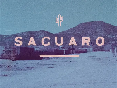 Saguaro Podcast Cover Art branding cactus cover art design mexico podcast podcast logo saguaro