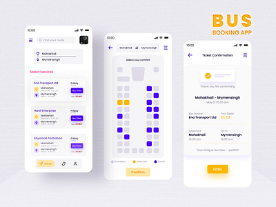 Bus Transport Service ( Free Download ) branding bus service creative creativity dailyui graphicdesign productdesign ticket booking transport travel app ui uidesign uidesigner uidesigns uiinspiration uitrends uiux userinterface ux webdesign