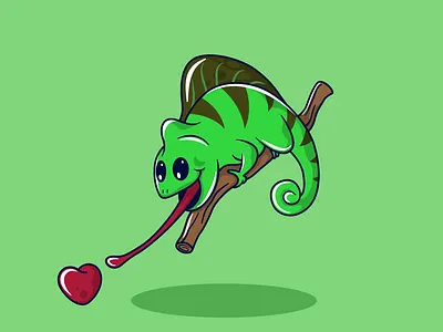 Chameleon animal character animation branding cartoon cartoon illustration character cartoon character cartoons character design characters graphic design icon illustration illustrator logo mascot mascot character mascot logo mbestyle vector