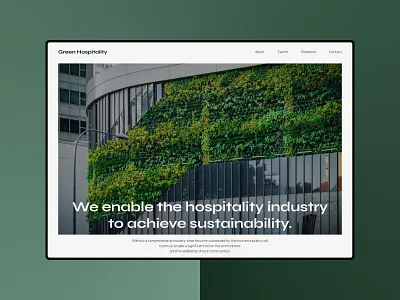 Sustainabe Tourism Website Exploration design green landing page minimal minimalism sustainability tourism ui ui design ux web web design website