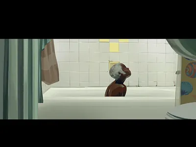 Moonlight background design character character design color concept art digital art environment design illustration narrative visual development