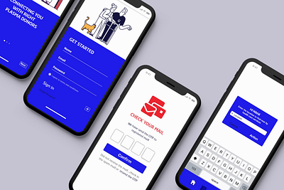 iphone x clay mockup scene 2x covid 19 icon illustration minimal ui uidesign ux