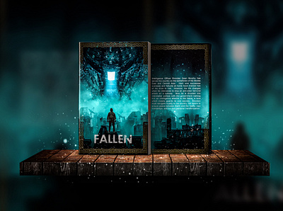 Fallen Book Cover 3d book cover book book cover book cover design booking books branding design ebook cover ebook cover design illustration kindle kindle book cover kindle cover kindlebookcover kindlecover vector