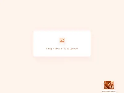 Drag & Drop File Uploader animation cards drag drag and drop drop file manager file sharing files loading protopie prototype upload uploading window