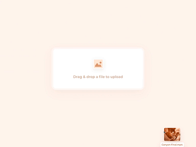 Drag & Drop File Uploader animation cards drag drag and drop drop file manager file sharing files loading protopie prototype upload uploading window