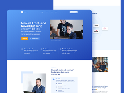 KKTBSYS branding design hero hero design homepage illustration landing page ui design web design