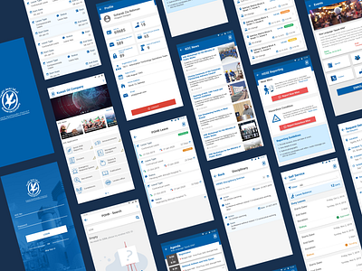 KOC App Redesign app application branding figma mobile app mobile ui redesign ui ux