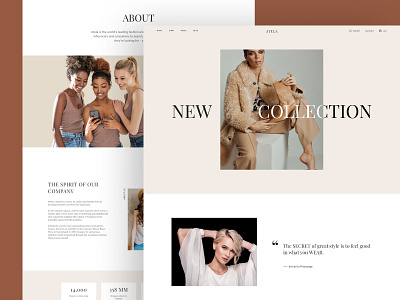 Atela - eCommerce Apparel Store apparel authentic clean ecommerce minimal shop store theme