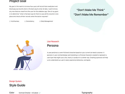 Diabetes App Case Study app branding compare concept design interaction ui ux