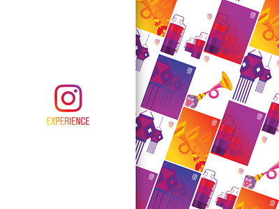 Instagram Day - India banners branding creative design event branding events graphic design illustration typography