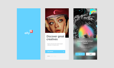 Ally Freelance App design freelance freelance design freelance designer freelance illustrator gig gigs job jobs