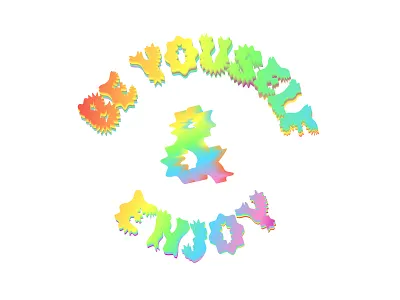 Be yourself adobe illustrator be yourself flat illustration illustrator love pride 2021 pridemonth rainbow tolerance