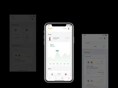 World’s first blockchain-backed fantasy sports platform app app design blockchain clean design efirmedia fantasy football fantasy sports minimal mobile mobile app mobile app design mobile design mobile ui soccer app ui uiux ux web
