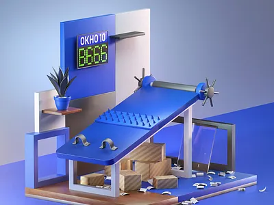 Torture #№2 3dcomposition design illustraion octane post postofrussia torture