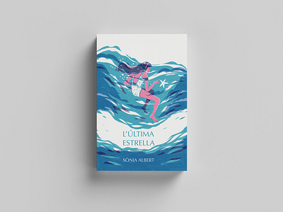 Mockup Estrella cover design drawing illustration illustrator limited colour palette