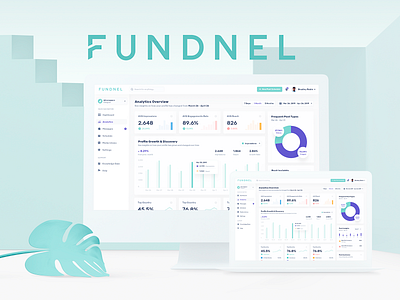 Fundnel - UX Case Study for a Deal Management Platform design illustration minimal ui uiux usability testing user inteface user research ux ux design web web app design website