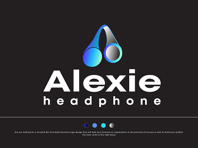 Headphone logo - Brand Identity app app logo app logo icon brand identity branding electric logo graphic graphic design headphone logo headphones headphones logo illustration logo logo and branding logo design logo folio logo trends logo trends 2021 modern logo tech logo