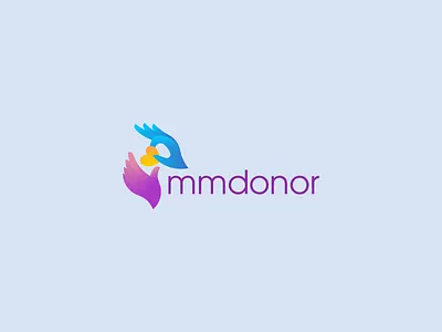 MM Donor branding design donation illustration logo vector work