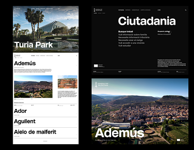 Generalitat Valenciana Website V2 design designing grid design layout design minimal poster poster design typography ui ux design ui design ui design ux design ui ux designer userinterfacedesign web design website website design