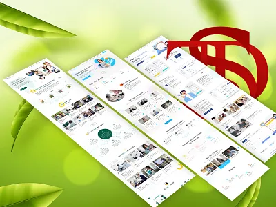 Landing pages Mockups branding creativity landingpage modern design naturalistic sleekdesign webdesign webpagedesign website design whitebase