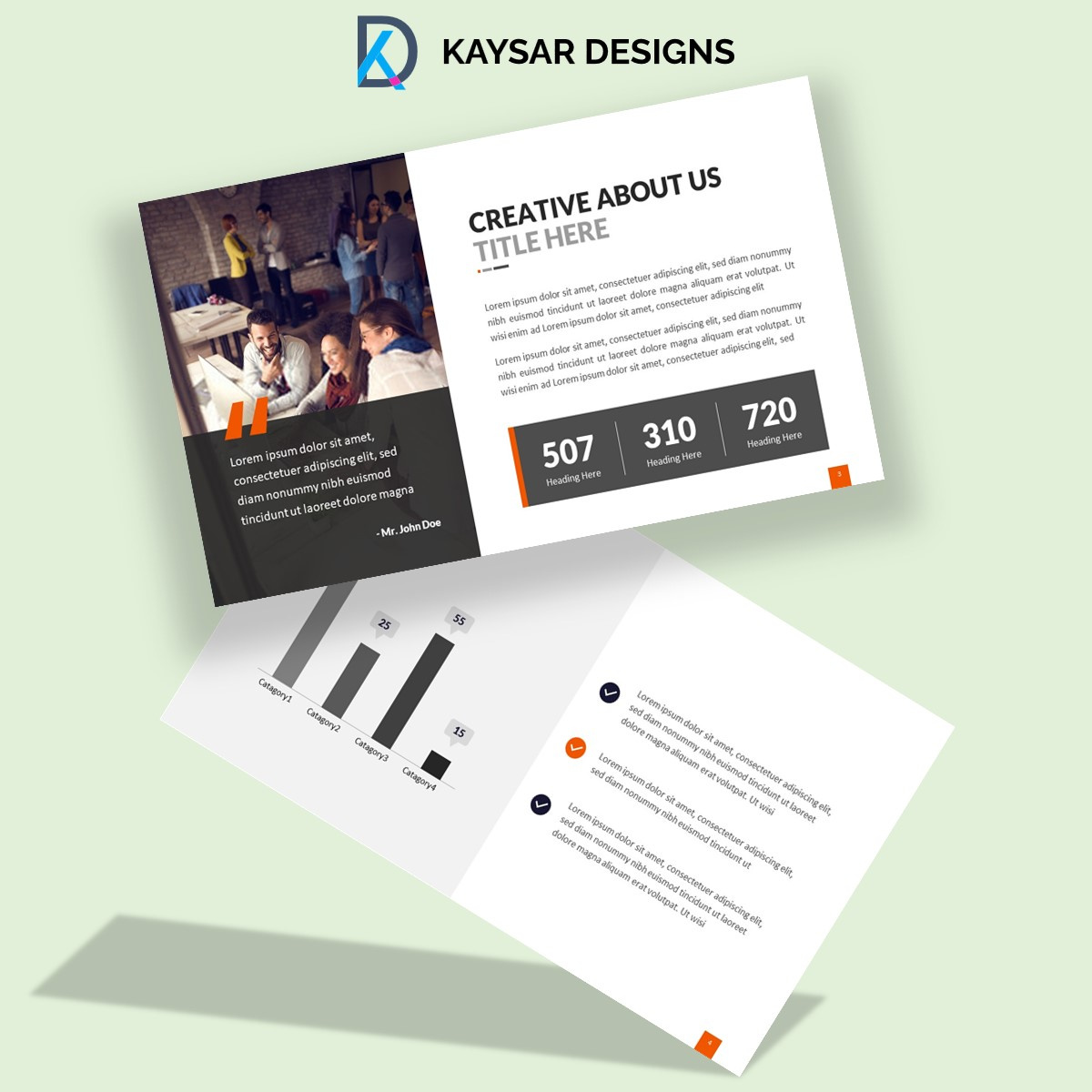 Example of High Impact Presentation Design
