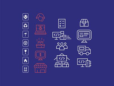 Sherpack - icon sets app branding flat graphic design icon illustrator line art logos minimal ui ux vector web website
