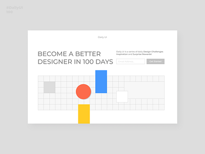 Redesign Daily UI Landing Page. Daily UI: 100 100 dailyui dailyui100 landing design landing page landingpage redesign redesign daily ui landing page