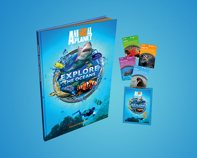 Animal Planet Album book cover book cover design book design childrens toys design