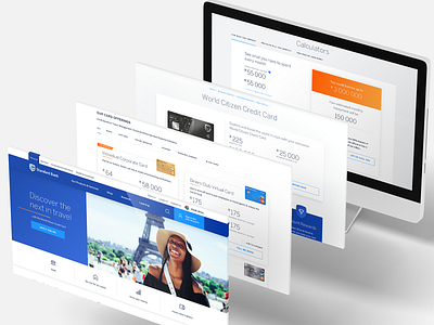 Standard Bank Website Redesign banking design desktop ui ui ux web website