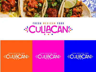 Culiacan / Logo Design / Restaurante Mexicano colorful food graphic design illustrator logo logodesign menu mex mexican mexicanfood mexico