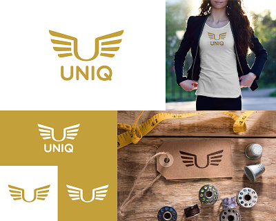 Uniq Logo Design a logo adobe branding clothing clothing brand clothing design elegant elegant logo logo logo design logo designer logodesign logodesigner logodesignersclub logodesigns monogram