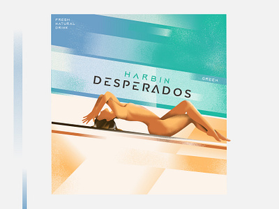 DESPERADOS adobe illustrator art deco artdeco branding concept design desperados graphicdesign illustration illustration art labeldesign package design poster poster a day poster art poster design