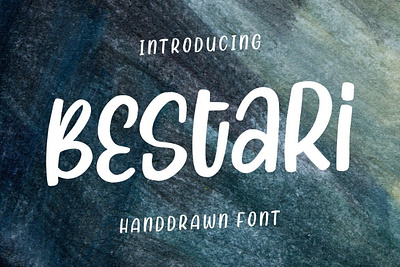 Bestari – Handdrawn Font font handwrittenfont scriptfont typeface typography
