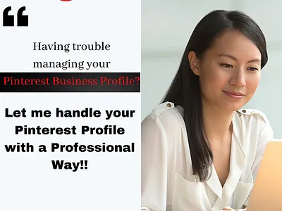 Professional Pinterest Manager animation app branding design logo pinterest pinterest manager poster social media manager typography ui vector