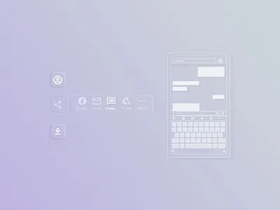Click & Unclick icon photoshop uiux