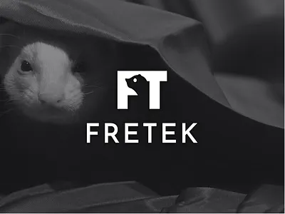 FRETEK animal clever logo clever smart modern creative design ecommerce f t logo ferrent ferrent logo fretek logo ft ferrent logo ft letter logo ft letter mark ft logo letter logo lettering lettermark minimalist professional logo technology unique logo