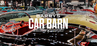 Barry's Car Barn Brand Identity brand brandidentity branding designer graphicdesign logo logodesign type typography vector