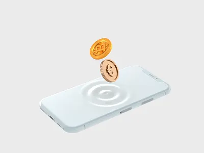 Exchange Crypto 3d 3d animation 3dart app bitcoin c4d crypto currency exchange design euro gold illustration iphone mobile money render ui ui design web design